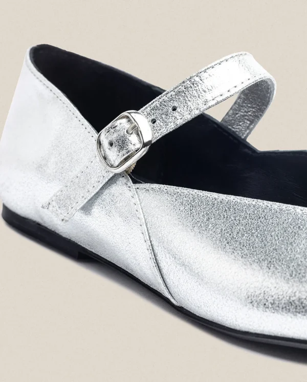 Yokono Bailarina ARI-001 Plata | Mujer Bailarinas | Zapatos