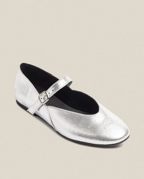 Yokono Bailarina ARI-001 Plata | Mujer Bailarinas | Zapatos