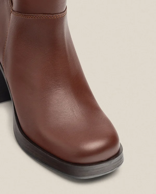 Yokono Bota De Tacón KOLIN-008 Marrón | Mujer Botas