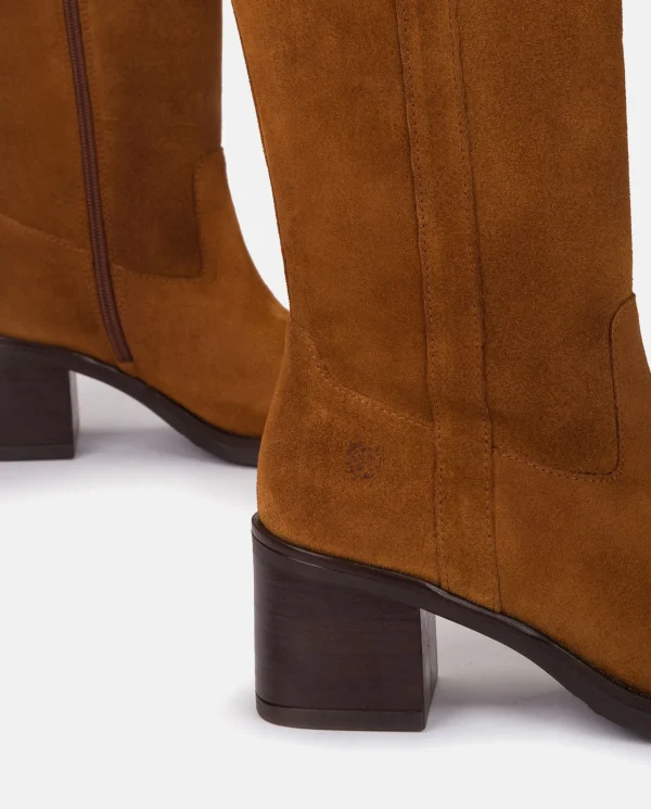 Yokono Bota De Tacón LANDAS-003 CUERO | Mujer Botines | Botas