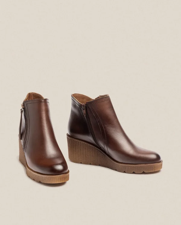 Yokono Botín De Cuña MADONA-007 Marrón | Mujer Botines