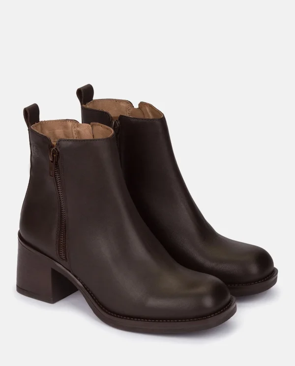 Yokono Botín De Tacón LANDAS-002 MARRON | Mujer Botines