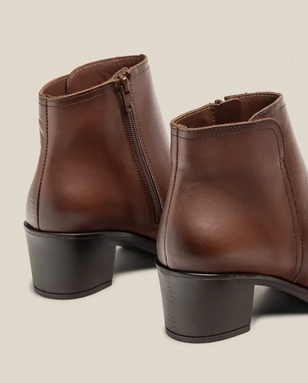 Yokono Botín De Tacón LILLE-016 Marrón | Mujer Botines