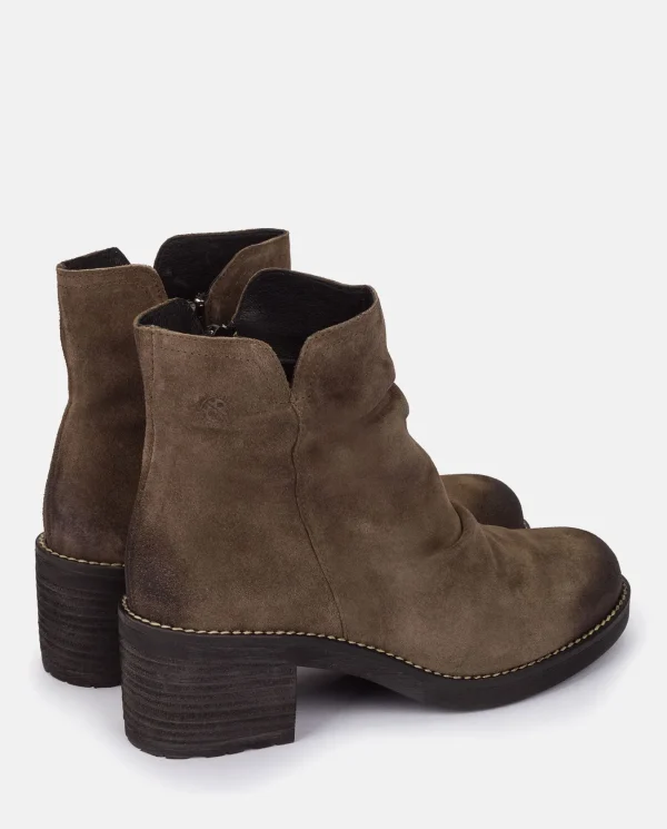 Yokono Botín De Tacón MESINA-003 GRIS | Mujer Botines