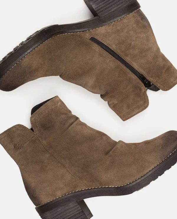 Yokono Botín De Tacón MESINA-003 GRIS | Mujer Botines