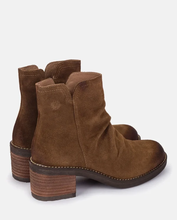 Yokono Botín De Tacón MESINA-003 MARRON | Mujer Botines