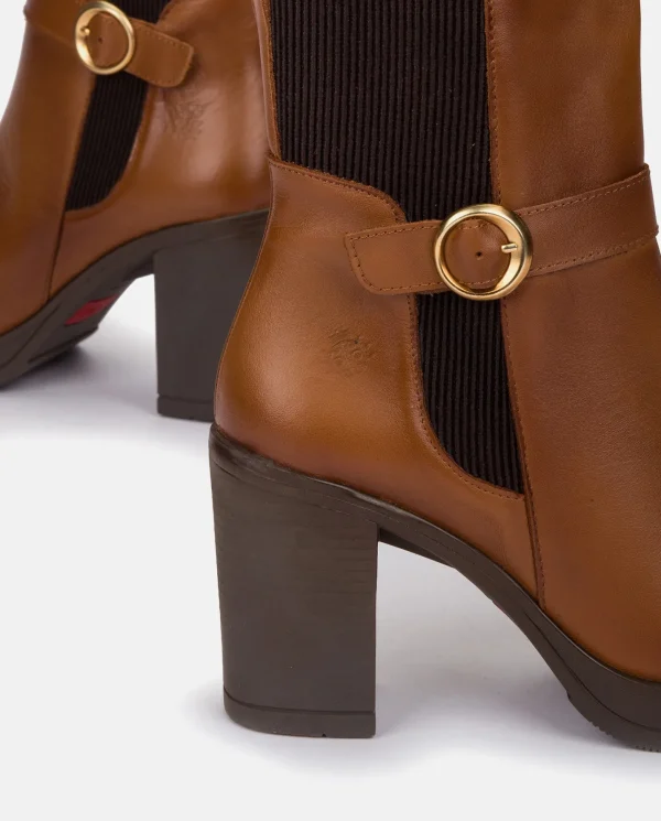 Yokono Botín De Tacón PILSEN-003 CUERO | Mujer Botines