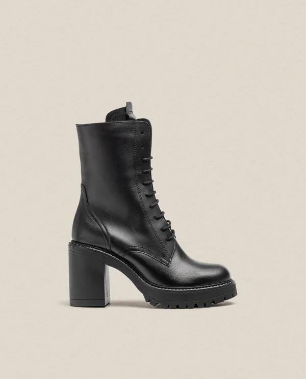 Yokono Botín De Tacón TUNA-006 Negro | Mujer Botines