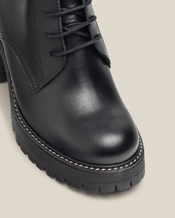 Yokono Botín De Tacón TUNA-006 Negro | Mujer Botines