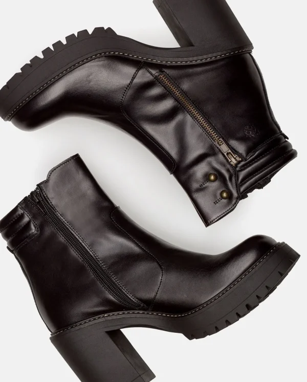 Yokono Botín De Tacón TUNA-002 NEGRO | Mujer Botines