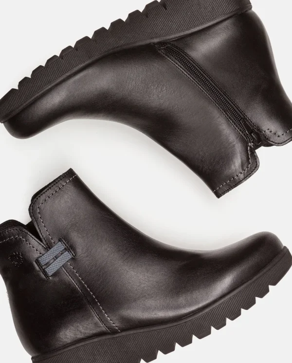 Yokono Botín Plano Atenas 032 Negro | Mujer Botines