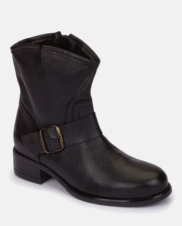 Yokono Botín Plano Cambra 001 Negro | Mujer Botines