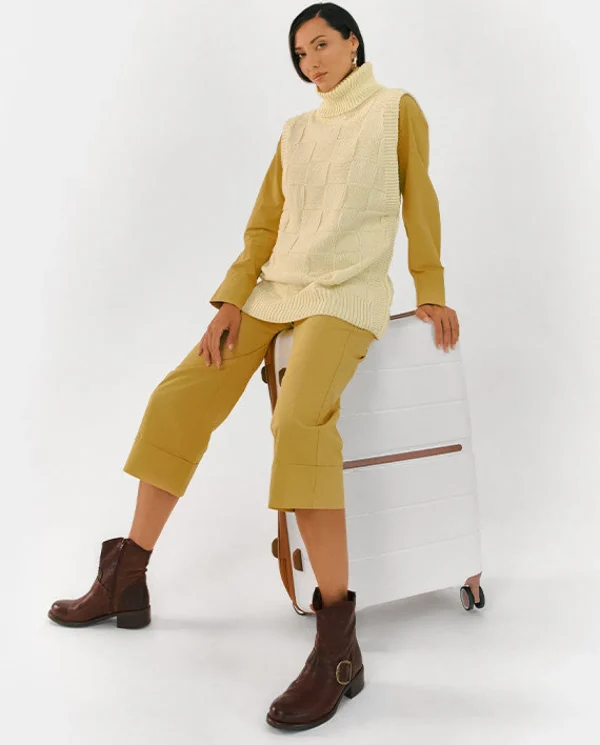 Yokono Botín Plano MONS-001 MARRON | Mujer Botines