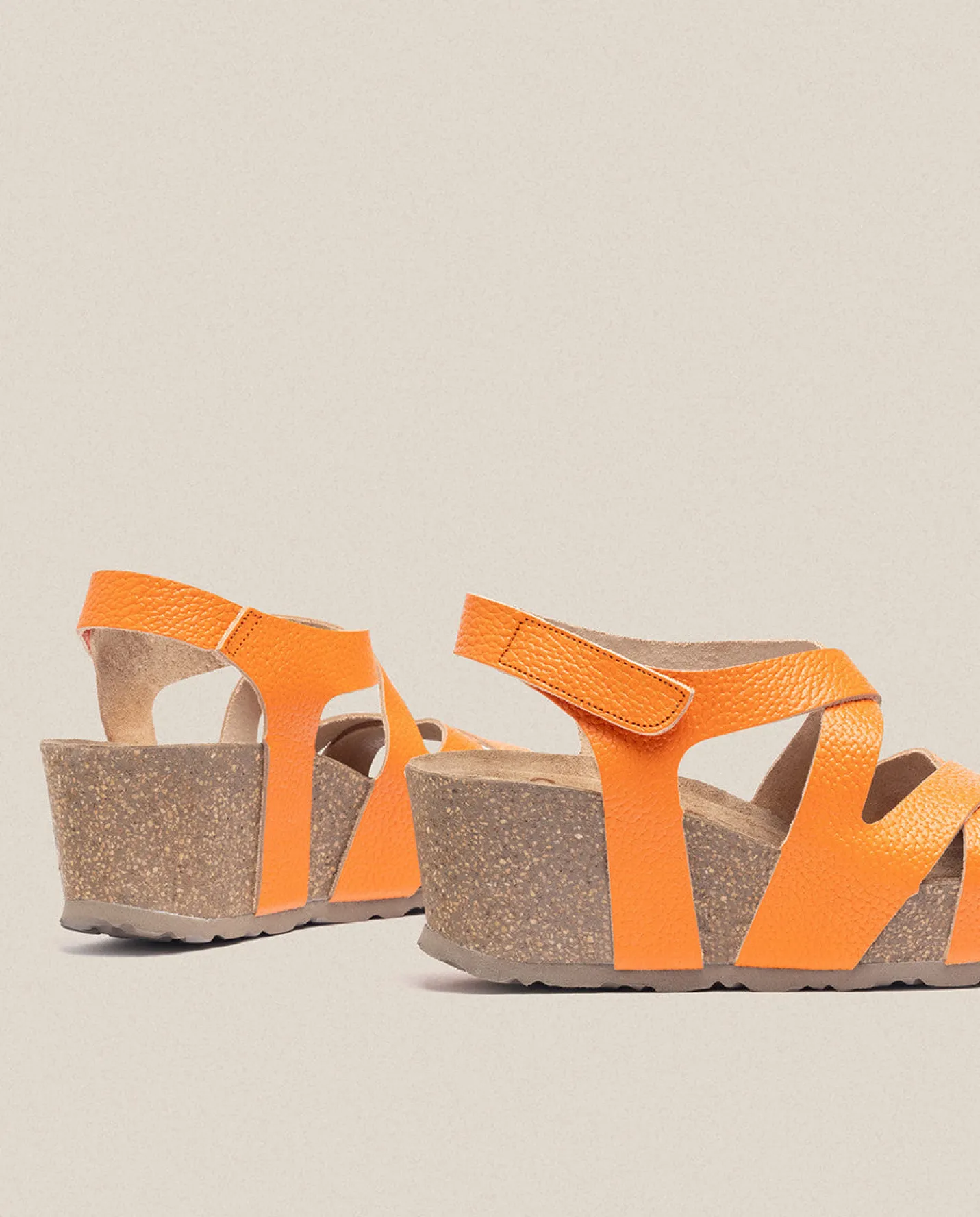 sandalia_cua_bari__naranj_2.webp Yokono Sandalia Cuña Bari 303 Naranja | Mujer Sandalias De Cuña