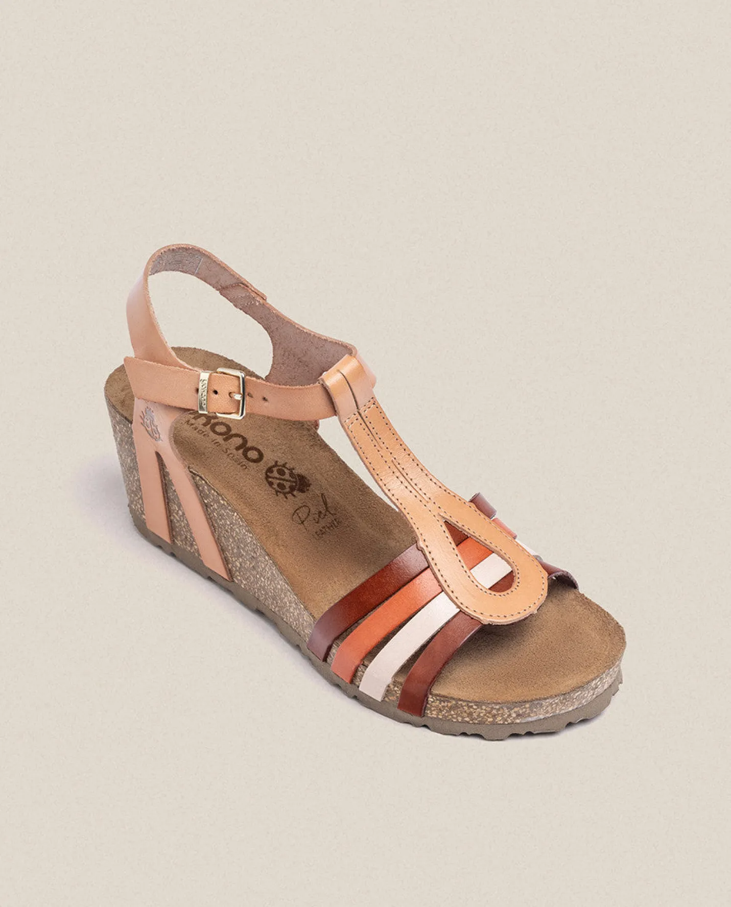 sandalia_cua_cadiz__beige_1.webp Yokono Sandalia Cuña Cadiz 301 Beige | Mujer Sandalias De Cuña