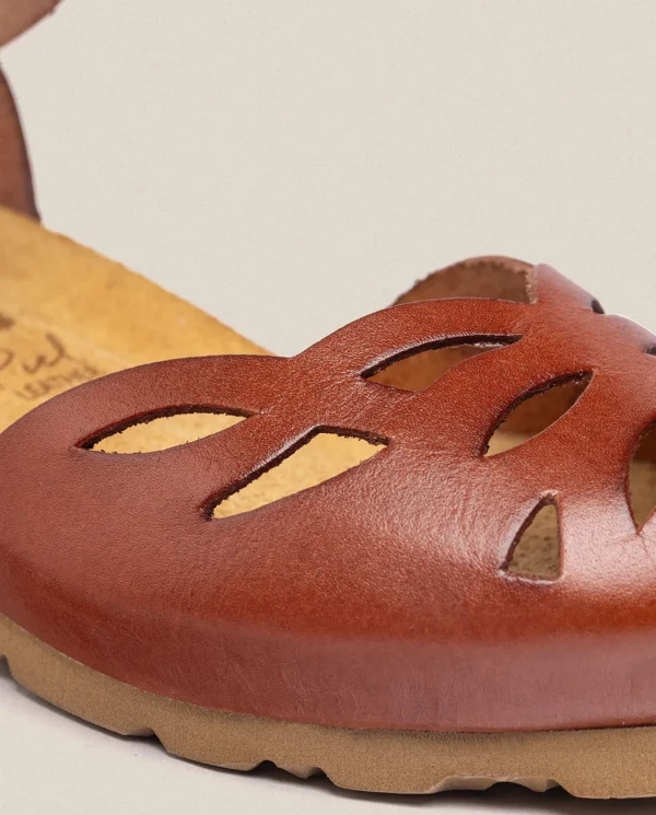 Yokono Sandalia De Cuña Monaco 003 Marron | Mujer Sandalias De Cuña