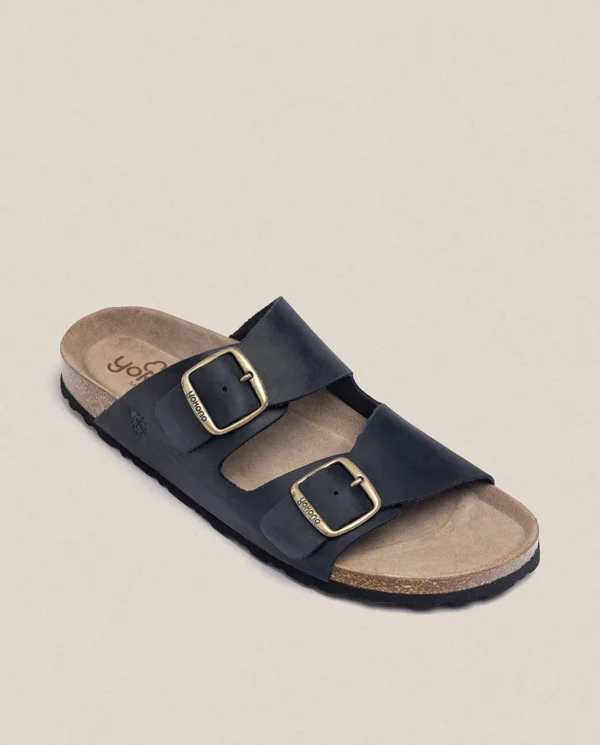 Yokono Sandalia De Hombre Macam 150 Negro | Hombre Sandalias