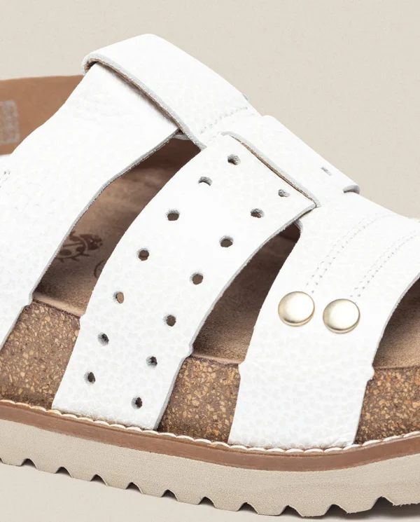 Yokono Sandalia De Plataforma Oca 007 Blanco | Mujer Sandalias De Plataforma