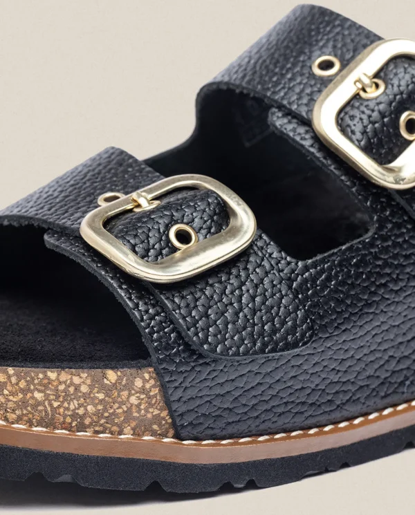 Yokono Sandalia De Plataforma Oca 013 Negro | Mujer Sandalias De Plataforma