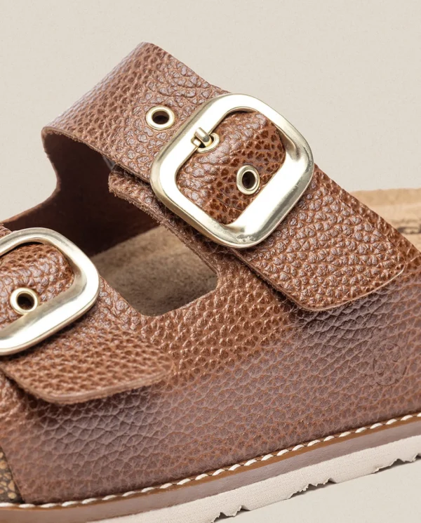 Yokono Sandalia De Plataforma Oca 013 Marrón | Mujer Sandalias De Plataforma