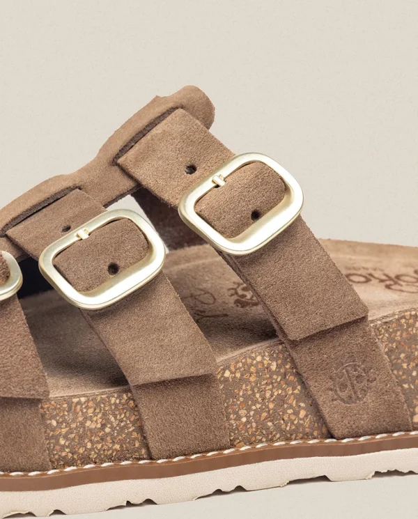 Yokono Sandalia De Plataforma Oca 004 Marrón | Mujer Sandalias De Plataforma