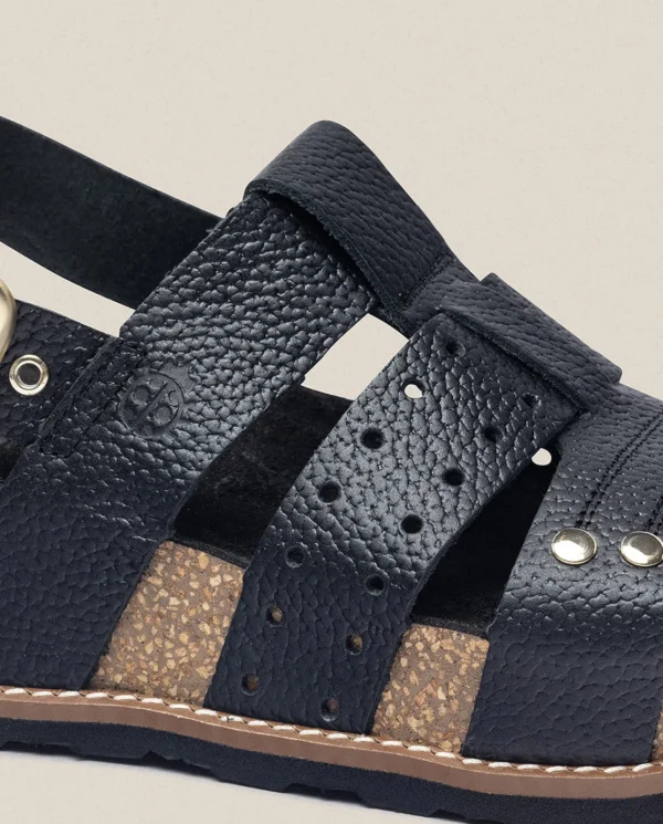 Yokono Sandalia De Plataforma Oca 007 Negro | Mujer Sandalias De Plataforma