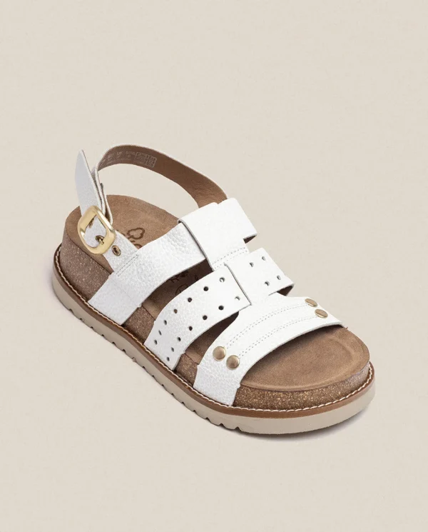 Yokono Sandalia De Plataforma Oca 007 Blanco | Mujer Sandalias De Plataforma