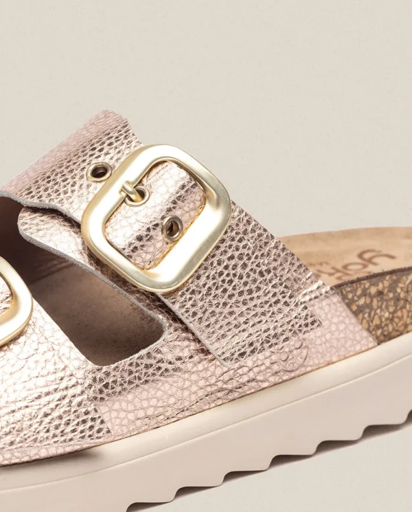 Yokono Sandalia De Plataforma Tunez 130 Rosa | Mujer Sandalias De Plataforma