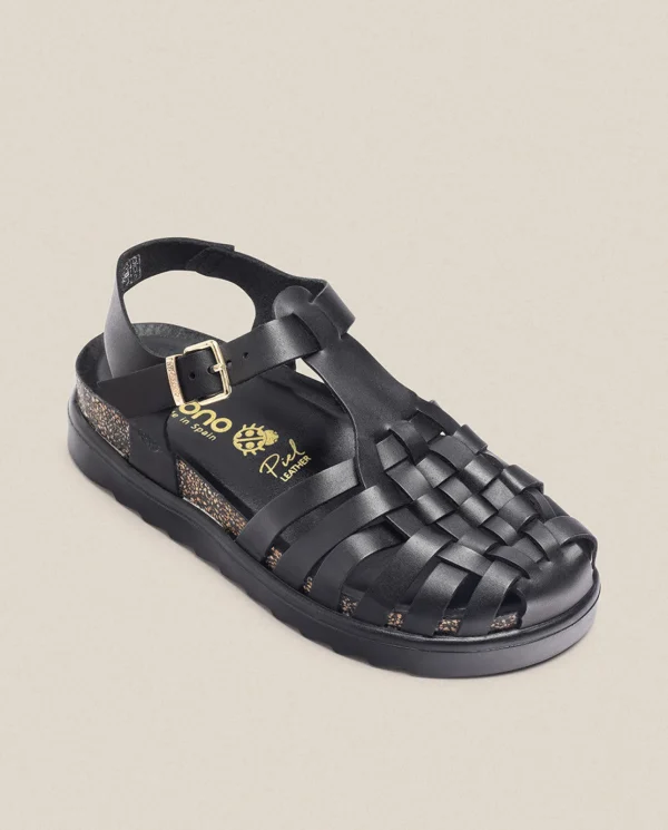 Yokono Sandalia De Plataforma Tunez 017 Negro | Mujer Sandalias De Plataforma