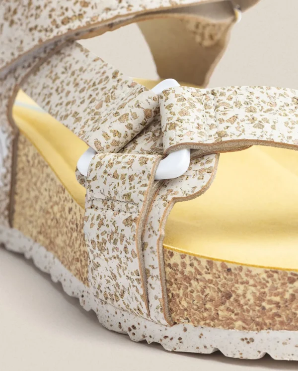 Yokono Sandalia De Plataforma West 007 Blanco | Mujer Sandalias De Plataforma