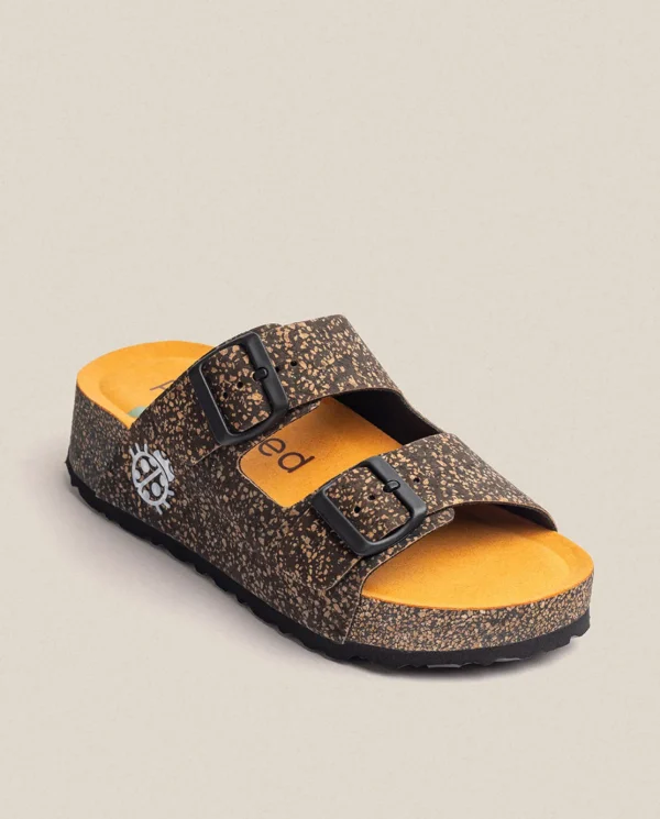 Yokono Sandalia De Plataforma West 003 Naranja | Mujer Sandalias De Plataforma