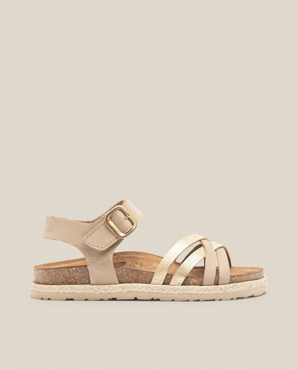 Yokono Sandalia Plana Arena 001 Beige | Mujer Sandalias Planas