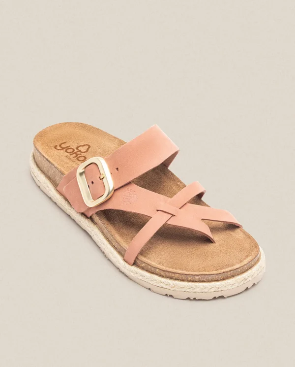 Yokono Sandalia Plana Arena 003 Rosa | Mujer Sandalias Planas