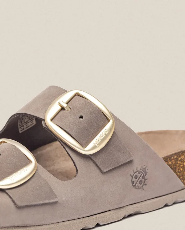 Yokono Sandalia Plana Granada 700 Marrón | Mujer Sandalias Planas