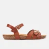 Yokono Sandalia Plana Ibiza 185 Marron | Mujer Sandalias Planas