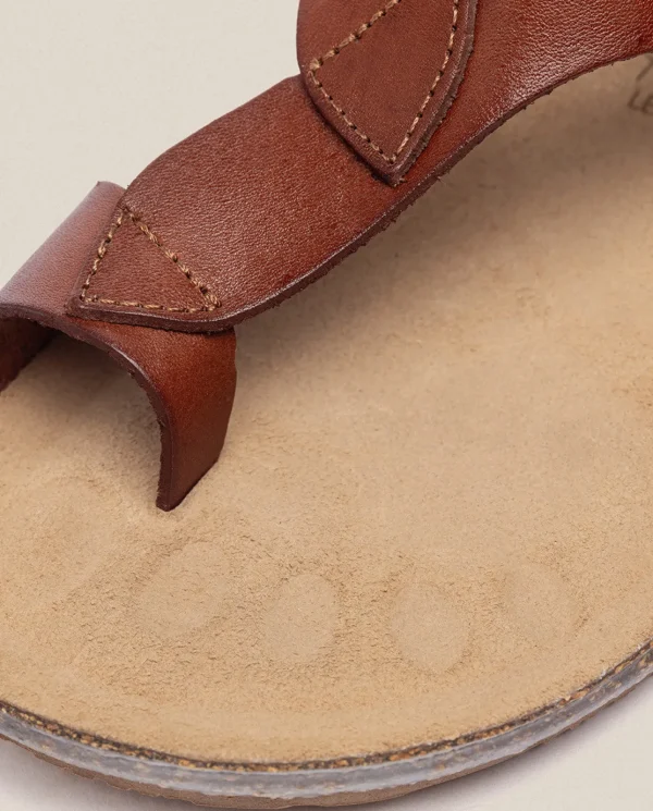 Yokono Sandalia Plana Ibiza 174 Marrón | Mujer Sandalias Planas