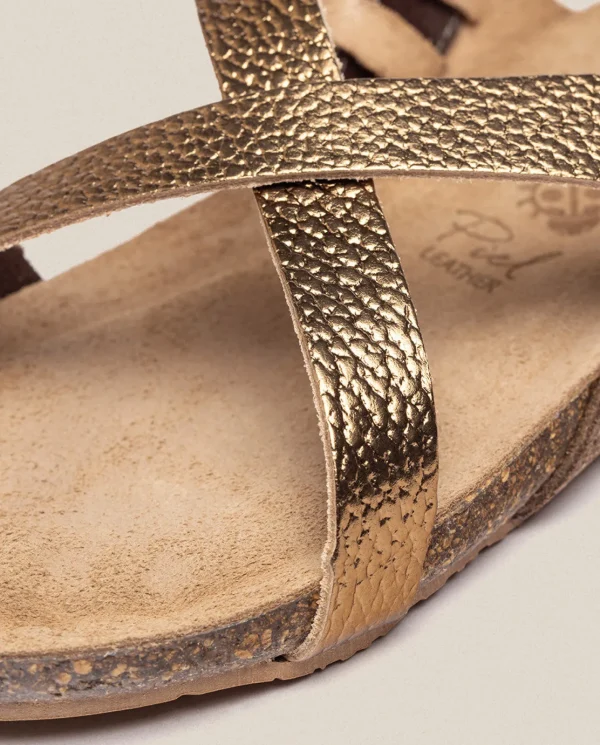 Yokono Sandalia Plana Ibiza 718 Marrón | Mujer Sandalias Planas