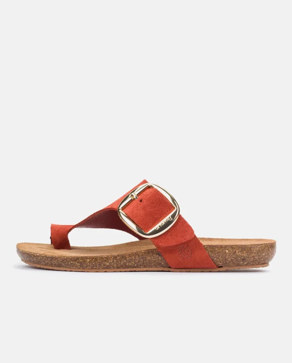 Yokono Sandalia Plana Ibiza 205 Naranja | Mujer Sandalias Planas
