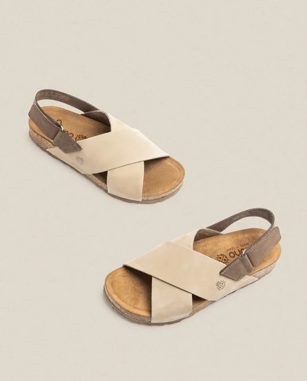 Yokono Sandalia Plana Jerba 134 Beige | Mujer Sandalias Planas