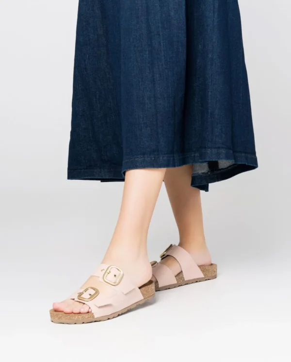 Yokono Sandalia Plana Jerba 136 Beige | Mujer Sandalias Planas