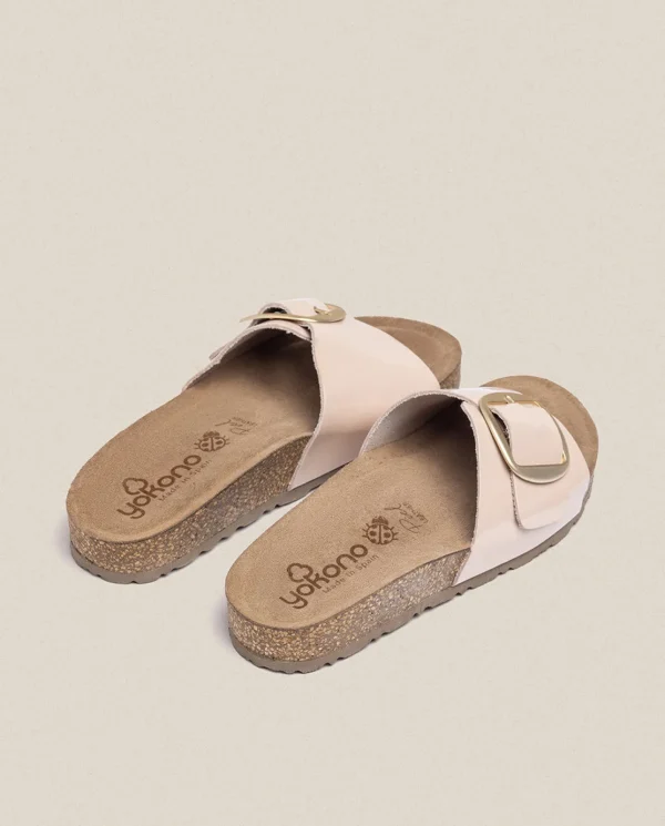 Yokono Sandalia Plana Jerba 114 Beige | Mujer Sandalias Planas
