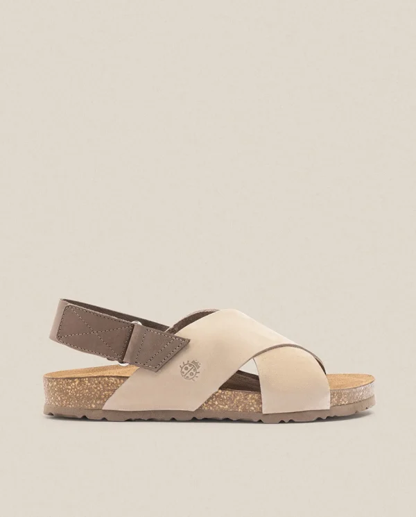 Yokono Sandalia Plana Jerba 134 Beige | Mujer Sandalias Planas