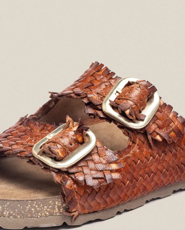 Yokono Sandalia Plana Jerba 143 Marrón | Mujer Sandalias Planas