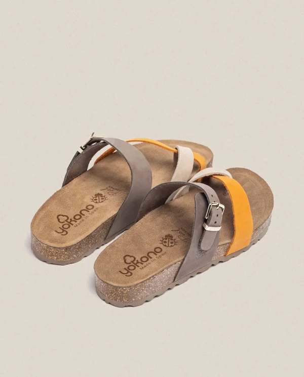Yokono Sandalia Plana Jerba 091 Naranja | Mujer Sandalias Planas
