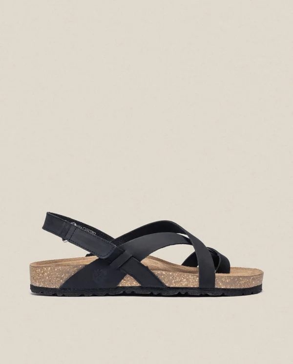 Yokono Sandalia Plana Jerba 718 Negro | Mujer Sandalias Planas