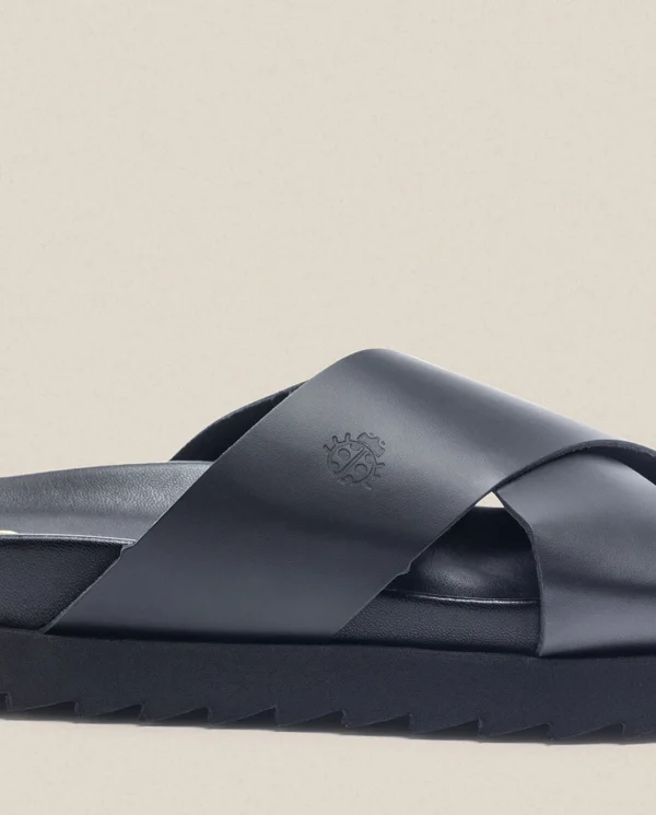 Yokono Sandalia Plana Man 003 Negro | Hombre Sandalias