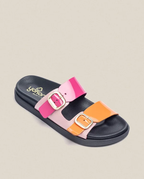 Yokono Sandalia Plana Morena 004 Rosa | Mujer Sandalias Planas