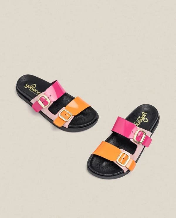Yokono Sandalia Plana Morena 004 Rosa | Mujer Sandalias Planas