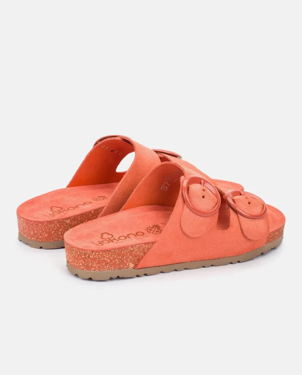 Yokono Sandalia Plana Rolan 700 Coral | Mujer Sandalias Planas