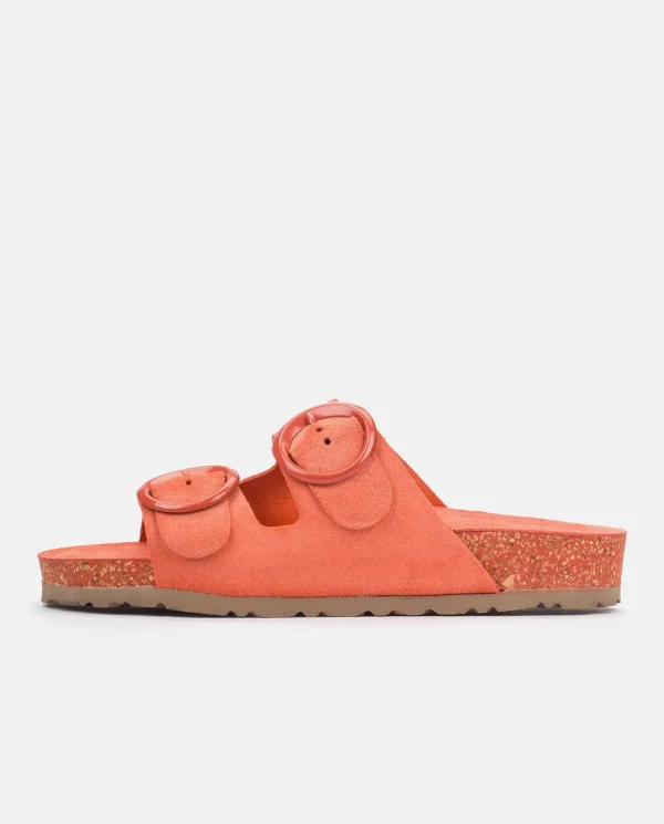 Yokono Sandalia Plana Rolan 700 Coral | Mujer Sandalias Planas